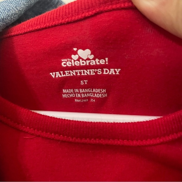 Old Navy Stylish Denim Jacket with Red Dress for Kids size 5, 6-7 outfit bundle - Picture 3 of 7